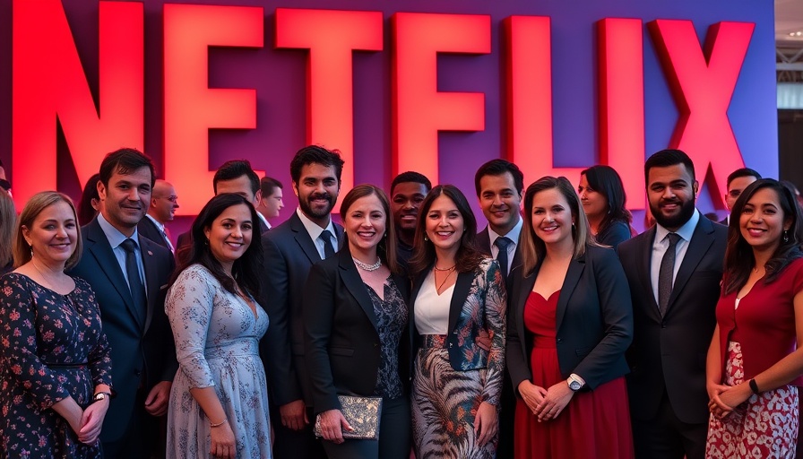 Attendees at Netflix Tudum event announcements.