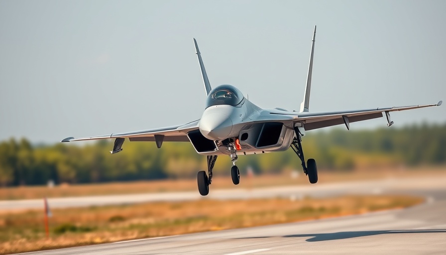 UK military fighter jet in flight during modernization funding.