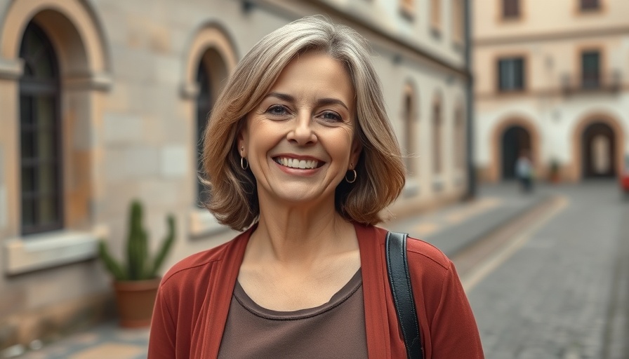Confident woman representing legal recourse for employees outdoors