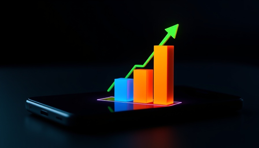 Cathie Wood ARK Invest portfolio changes illustration with digital graph.