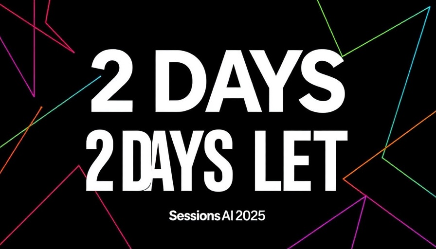 Countdown graphic for TechCrunch Sessions AI 2025 event.