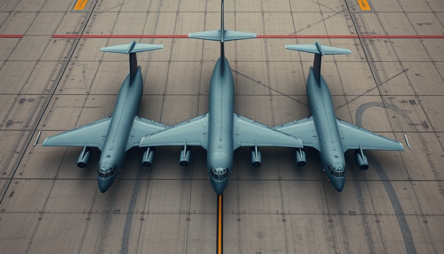 Aerial view of military aircrafts displaying Ukraine's strategies