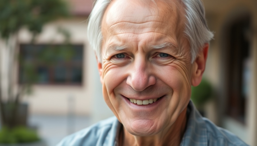 Confident man outdoors, addressing business ethics impact.