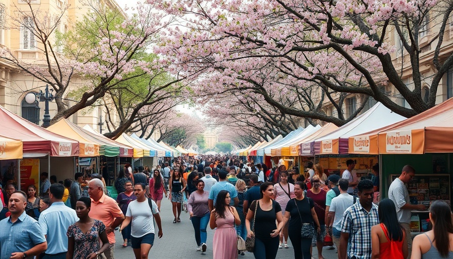 San Jose SubZero Festival with crowds and vendor tents on city street.