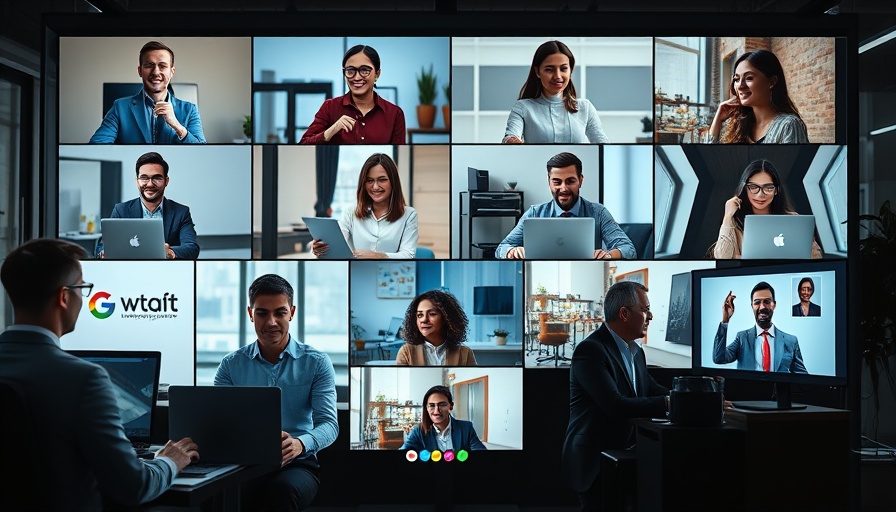 Diverse team discussing video tools for small business startups.