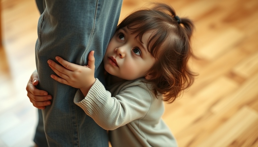 Child seeking attention from parent, illustrating silent treatment effects.