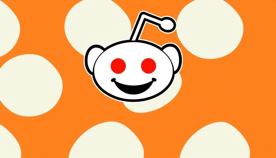 Reddit logo cartoon style with pop-art theme, colorful background