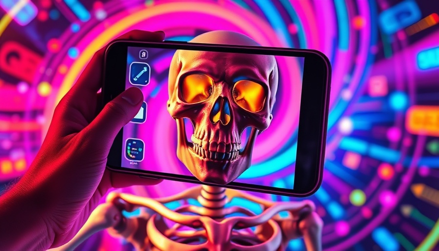 Snap Lens Studio AR Creation showcase with colorful AR effects.
