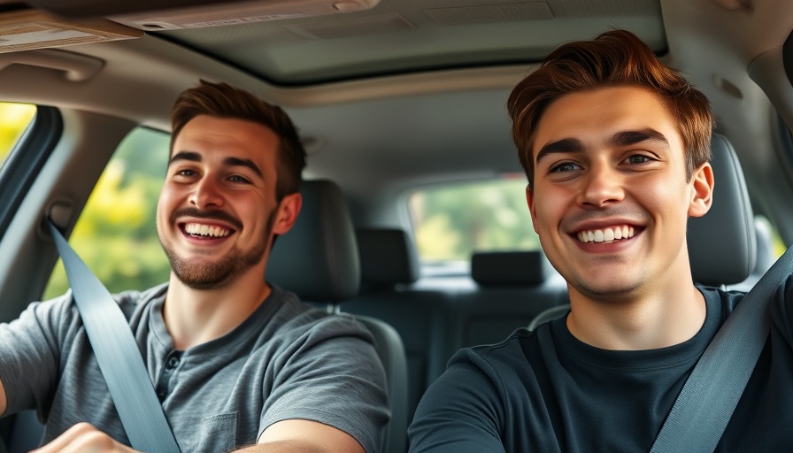 Adult and teen driving, emphasizing safety and insurance strategies.