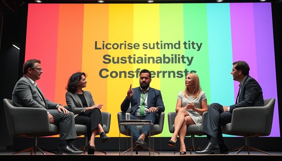 Panel discussion on blended finance for sustainability at a conference