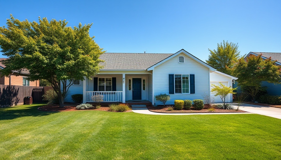 Suburban home illustrating appraisal gap in real estate.