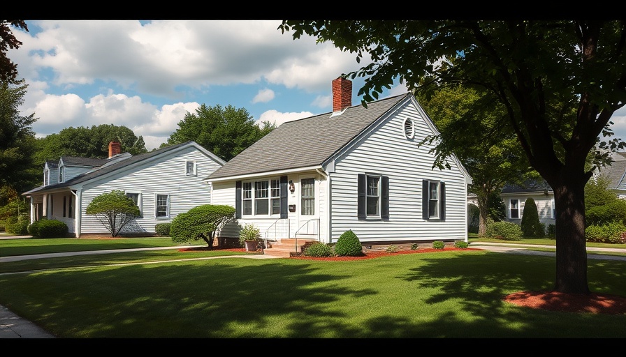 Suburban home illustrating appraisal gap in real estate.