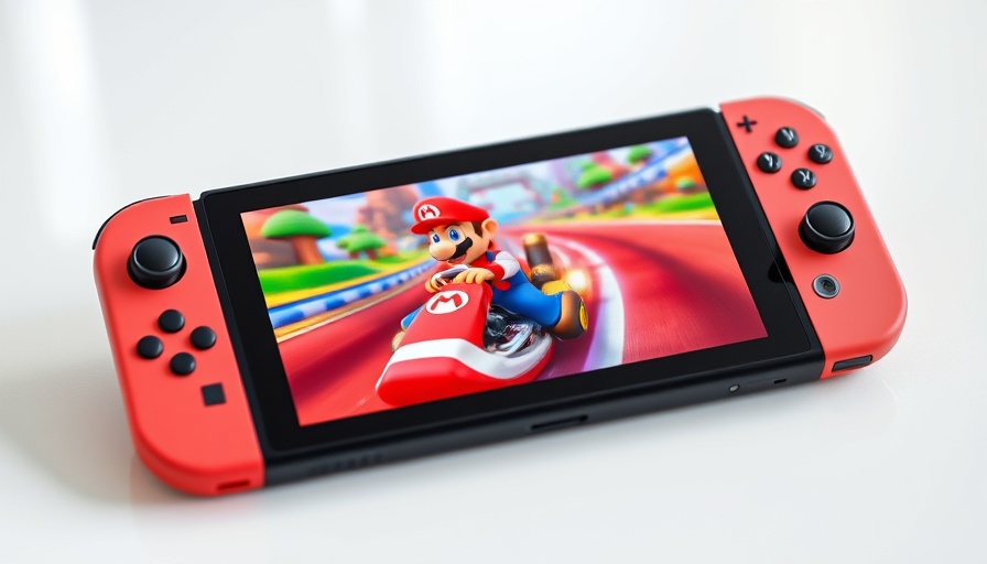 Nintendo Switch displaying Mario Kart World, highlighting money-saving tips for Switch 2.