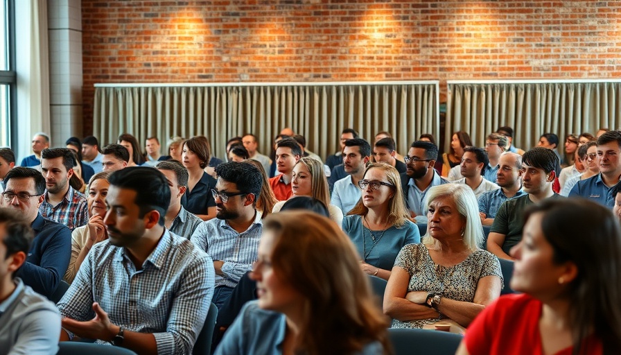 Diverse audience at TechCrunch All Stage event engaging in discussion.