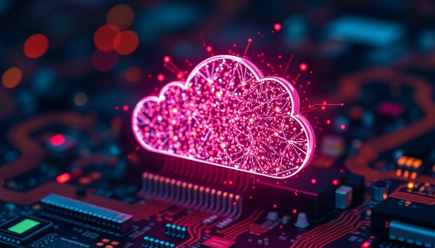 Futuristic cloud icon representing business startup funding.