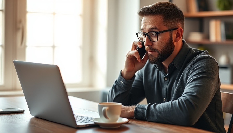 Man considering phone, possibly thinking about how long a seller has to respond.
