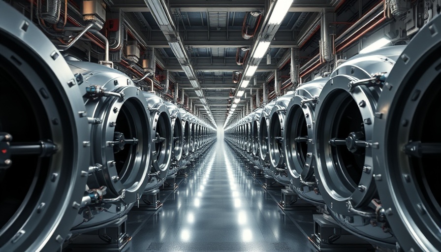 Centrifuge rows in Iran nuclear facility, highlighting breaches