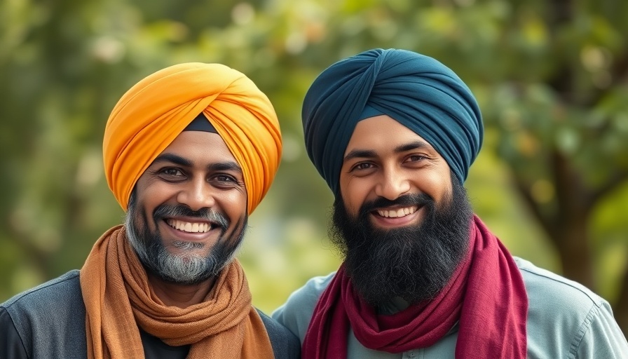 Two men smiling outdoors, discussing hotel management technology.