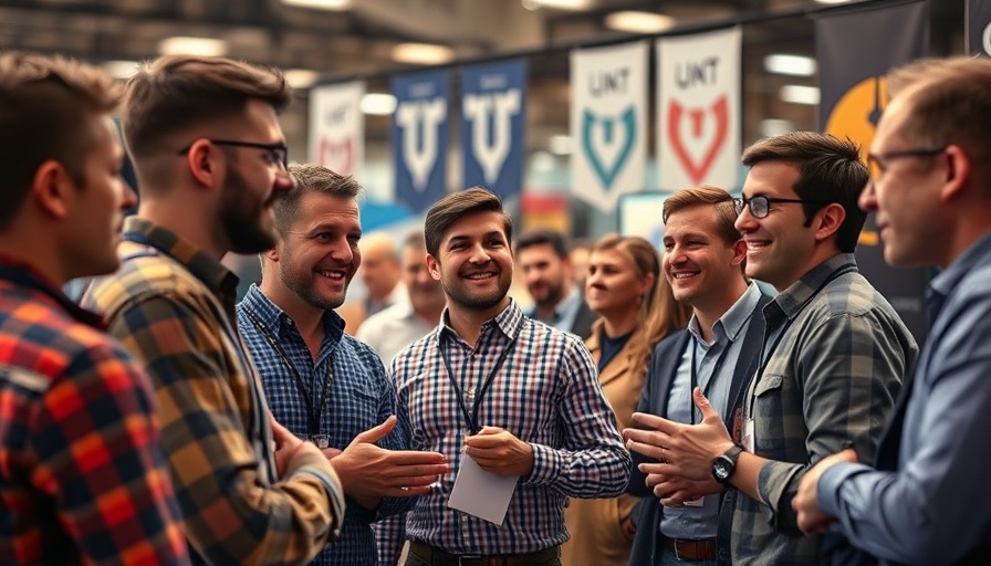 Business startup funding networking event with entrepreneurs.