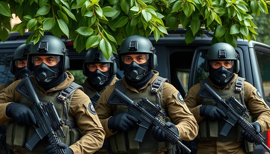 SWAT officers preparing near vehicle, Minnesota lawmakers shooting context.