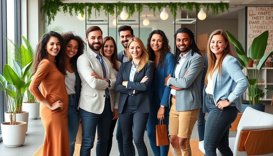 Team of professionals in office, representing remittance solutions for Indian diaspora