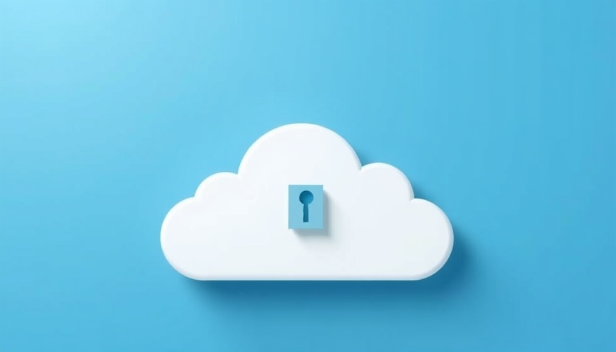 Antitrust Case Against Apple iCloud illustration with cloud and key.