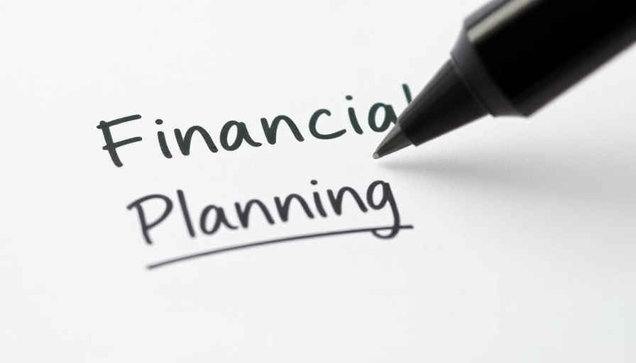 Black pen with 'Financial Planning' text, related to Military Service Continuation Pay.