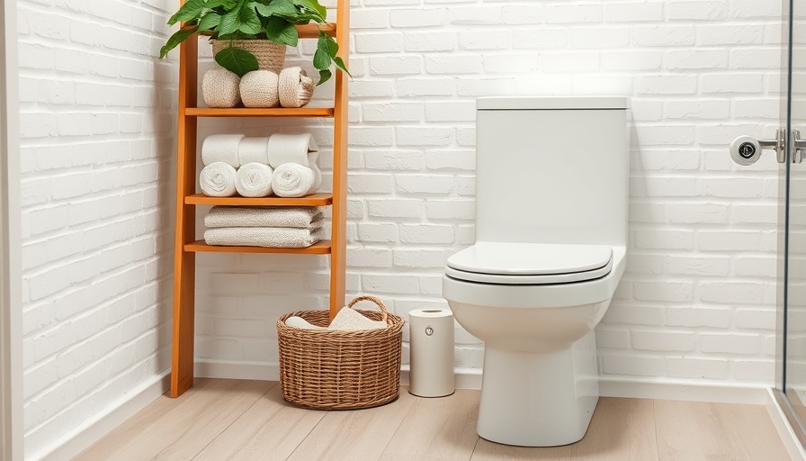 Modern bathroom setting relevant to septic inspection for homes.