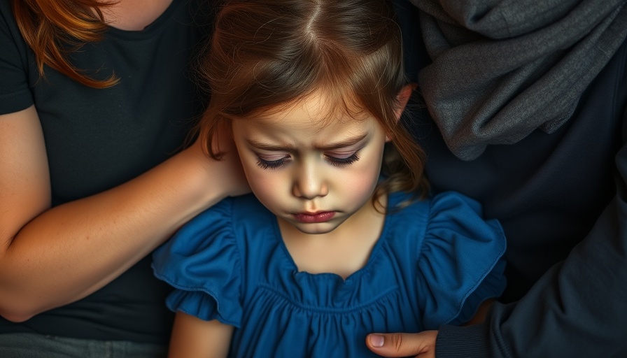 Young girl displaying distress in Gaza humanitarian crisis.