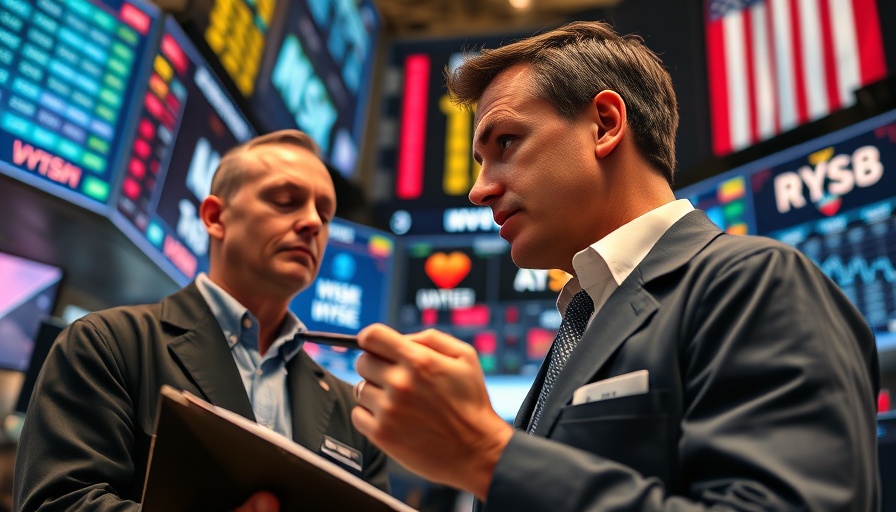 Trader analyzing stock data; Colombia labor reform impact on investments