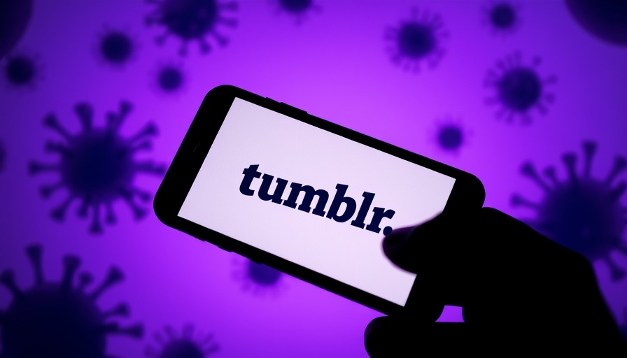 Tumblr falsely flagged posts as mature issue illustration.