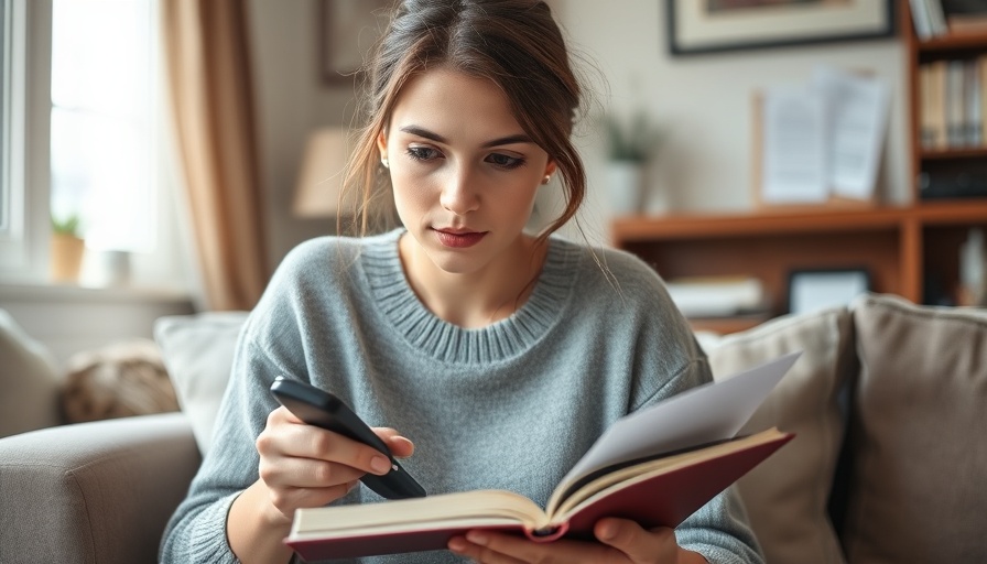 Woman calculating finances for long-term personal loans in 2025.