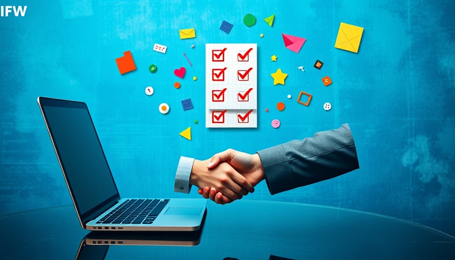 Virtual handshake concept for AI startups raising funding in 2025.