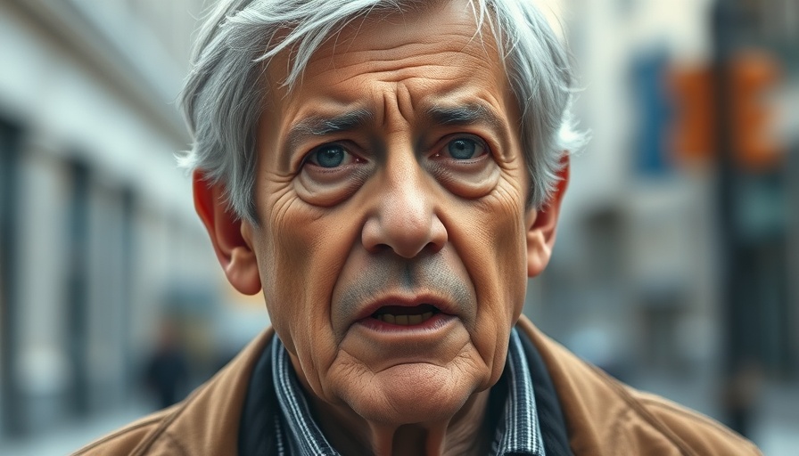 Serious discussion on military strike on Iran by a grey-haired man.