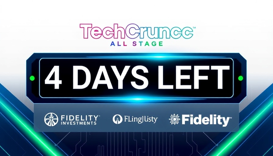 Countdown banner: TechCrunch All Stage pass, 4 days left.