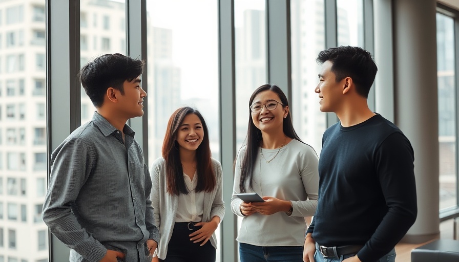 Asian productivity solutions for Gen Z workforce in modern office.