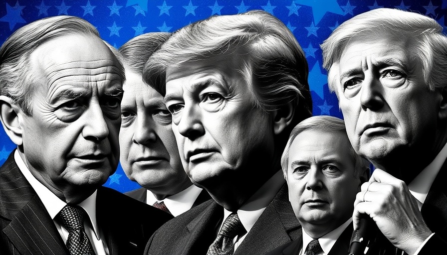 Collage of leaders in US debate over bombing Iran