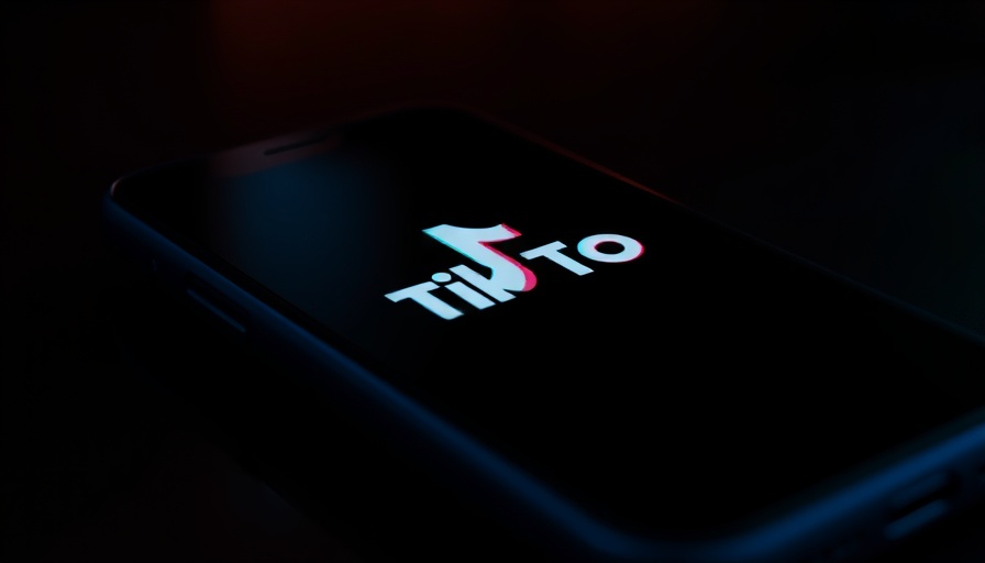 Close-up of TikTok logo on smartphone screen related to TikTok divestment deadline.