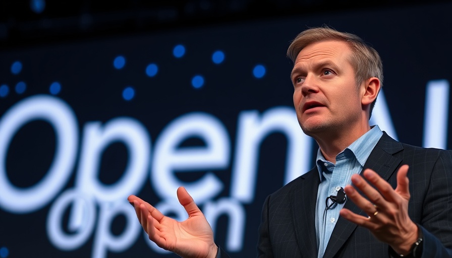 OpenAI leadership concerns discussion with speaker at conference.