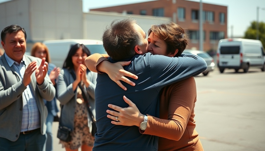 Lukashenko frees Belarusian opposition leader amid emotional outdoor reunion.
