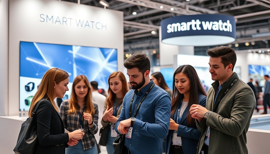 Chinese factories showcasing smartwatches at trade show, reducing reliance on US.