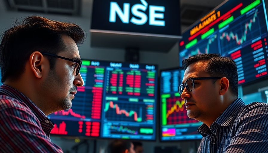 Stock market analysts at NSE watching oil prices rise due to US military actions.