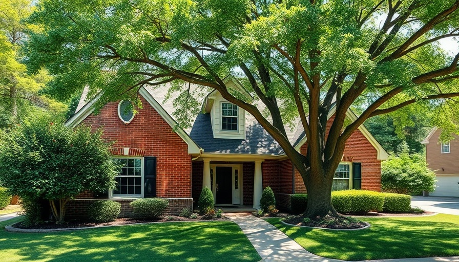 Charming suburban house, due diligence in real estate setting.