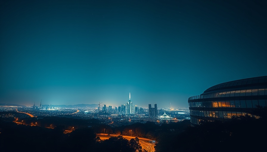Israel and Iran ceasefire symbolized by peaceful night cityscape.
