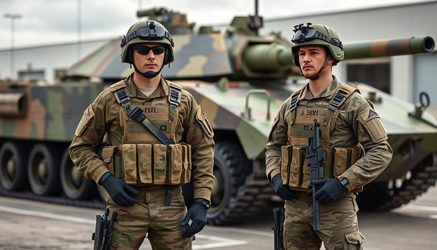 Germany's defense spending: soldiers with military vehicle