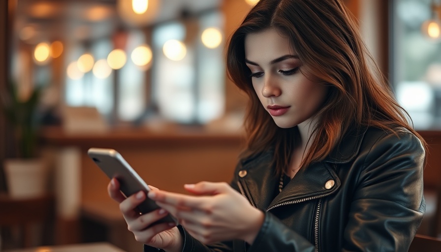 Gen Z contemplating digital evolution in cozy cafe setting.