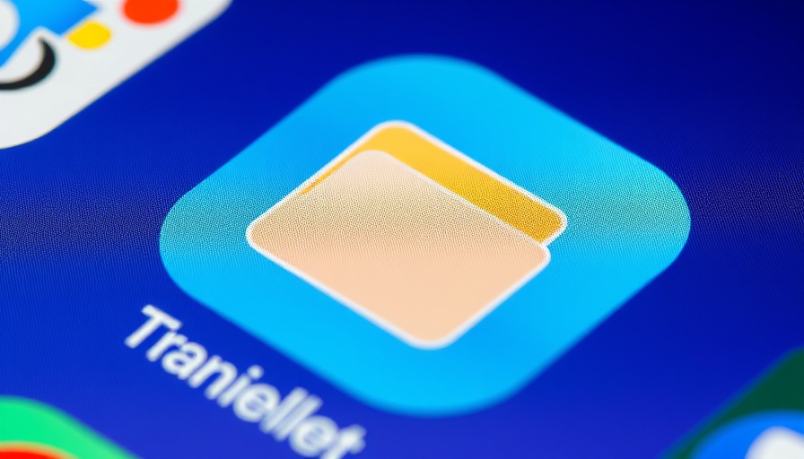 Close-up of Apple Wallet app icon on iPhone.