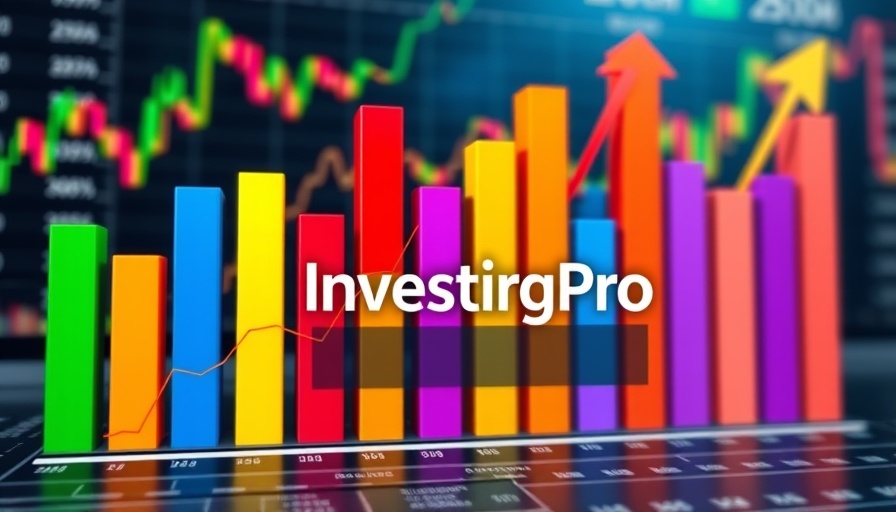 Colorful financial chart comparison from InvestingPro platform.