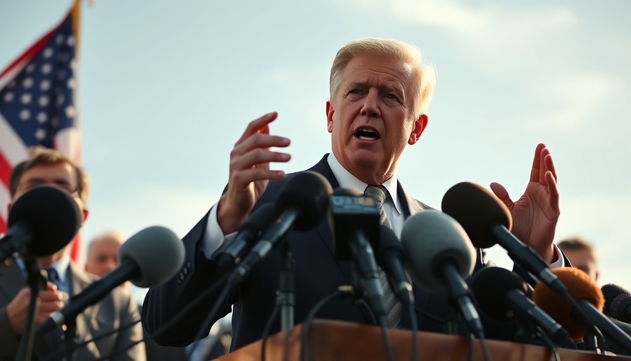 Energetic speaker discusses NATO defense spending goals with press.