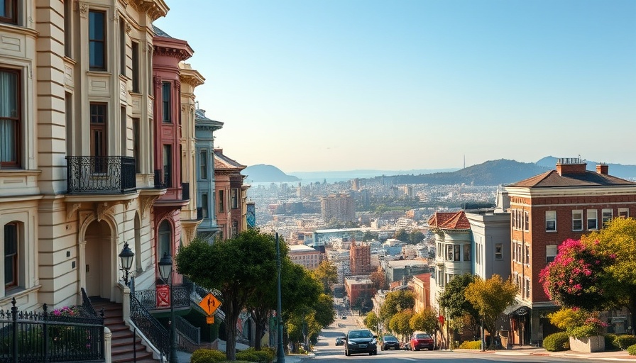 Luxury real estate in San Francisco with classic architecture and city view.
